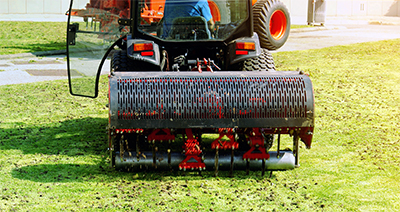 Lawn Aeration and Over Seeding, Countryside Maintenance Lawn & Landscape