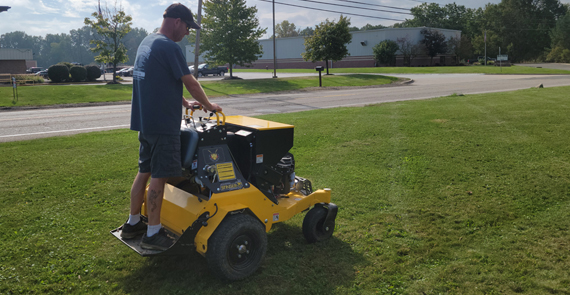 Aeration Overseeding, Countryside Maintenance Lawn & Landscape