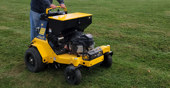 Aeration Overseeding Countryside Maintenance Lawn & Landscape